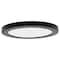 Access Lighting ModPLUS, Dual Voltage LED Flush Mount, Black Finish, Acrylic Lens Acrylic 20837LEDD-BL/ACR - alternate 1